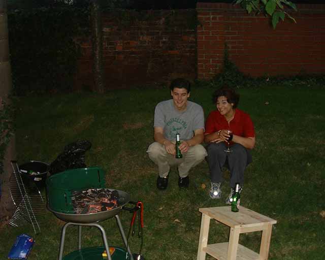 Liz, Rob and the barbie