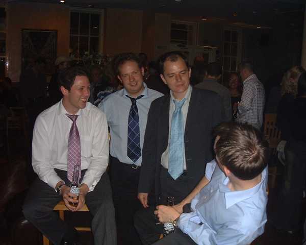 Ben, Rich and Florian seem to be blowing Marcus over!
		